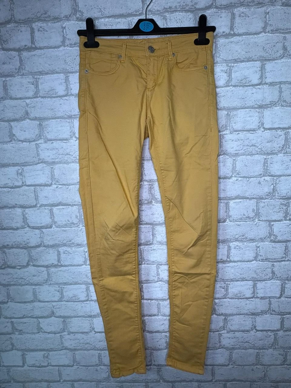 Jeans jaune moutarde Alicia 34